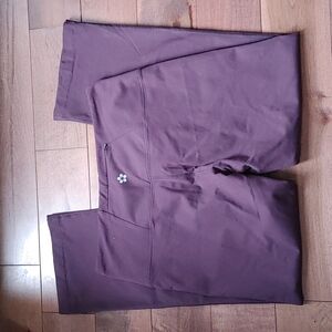 Legging For‎ Women size Large Purple Tuff Athletics